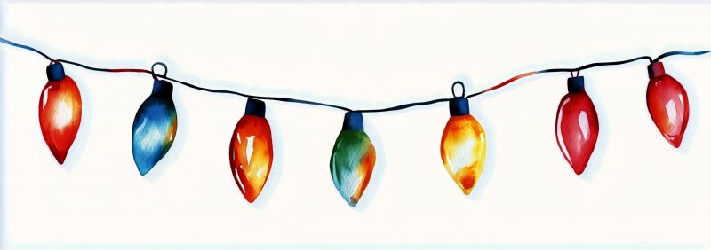 Indoor Christmas Light Arrangements