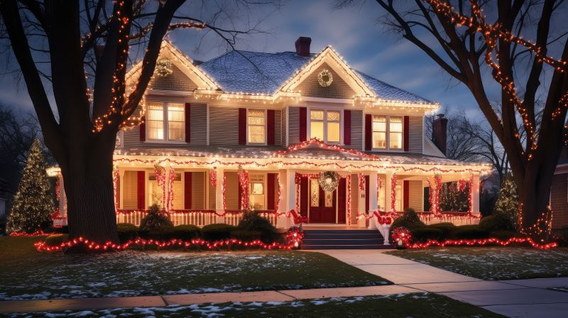 Christmas Lights Installation in Roswell, GA