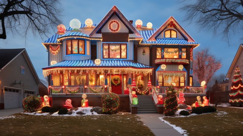 Holiday Lights Installation in Roswell, GA