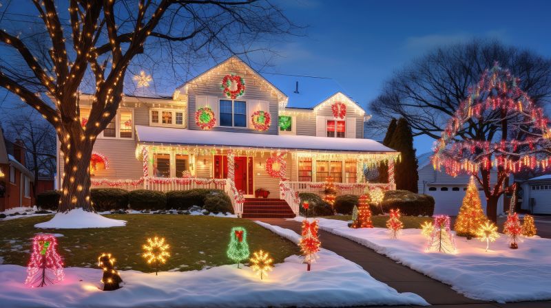 Seasonal Lights Installation in Olathe, KS