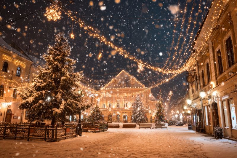 Local Christmas Lights Hanging pros at work